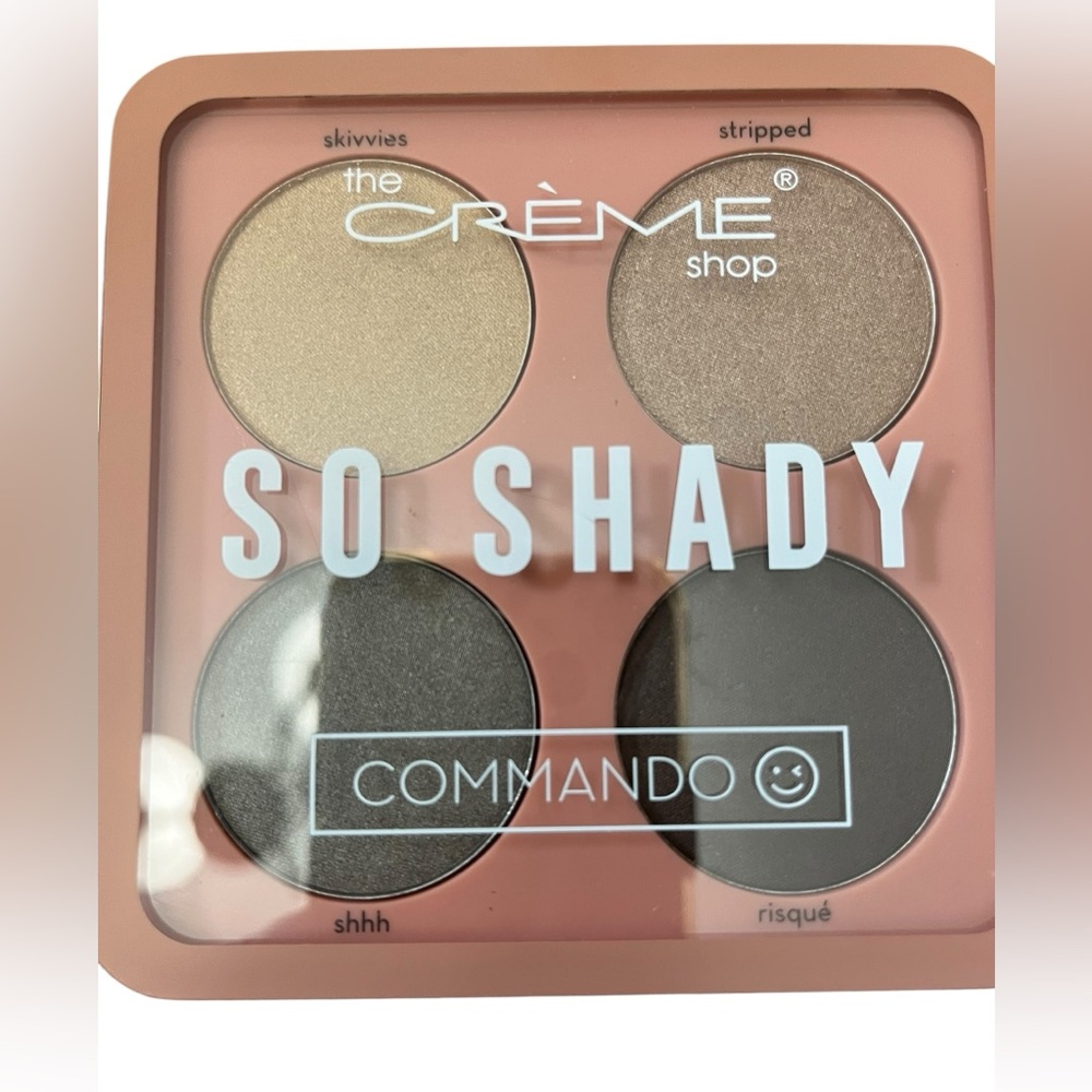 The Crème Shop “So Shady”Eyeshadow Palette‎ - Commando